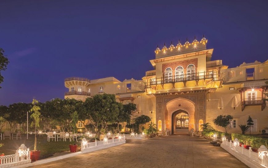 Chomu Palace Hotel, India